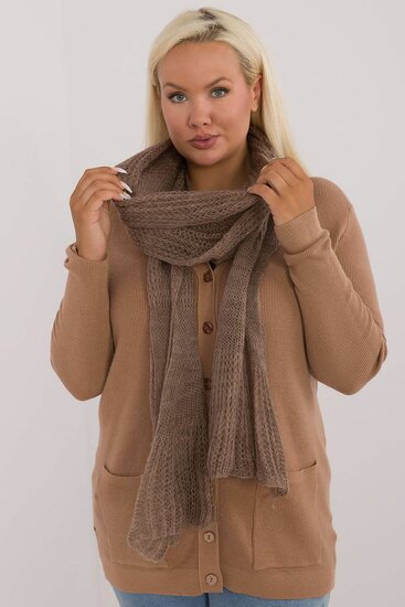 Shawl AT (200975) pale brown