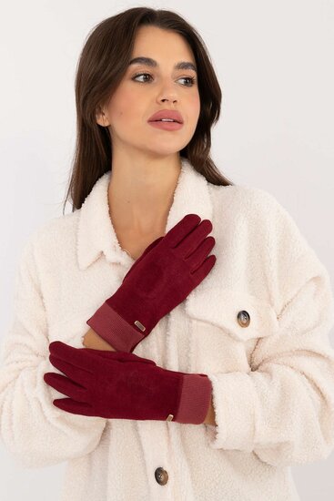 Woman gloves AT Red (201611)