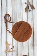 Natural leather bag Galanter (191522)